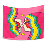 Blick ins Innere Wandbehang